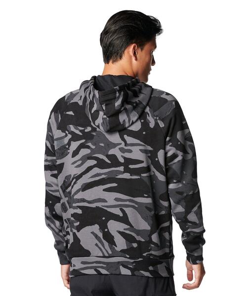 UNDER ARMOUR(アンダーアーマー)の「UAライバルフリース オールオーバー プリント フーディー(トレーニング/メンズ)(スウェット・メンズ・ブラック・XL/M/L/2XL/S/3XL)」の2枚目の写真