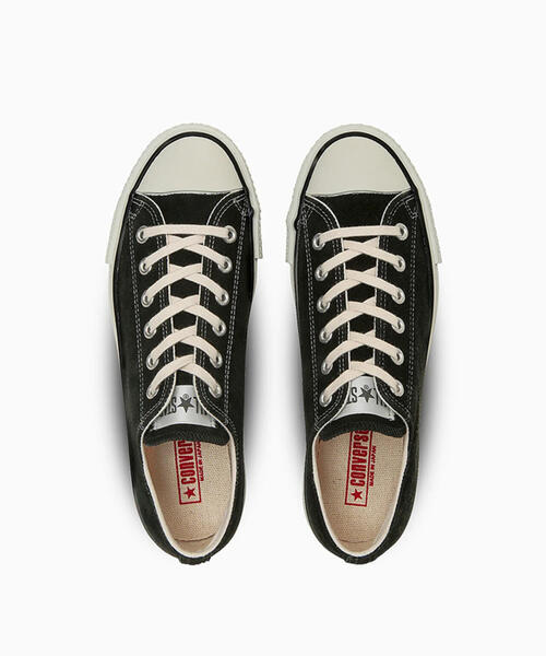 CONVERSE（コンバース）の「Converse/コンバース/SUEDE ALL STAR J OX/31315650（スニーカー・メンズ・ブラック・7.5/8/8.5/9/7）」の2枚目の写真