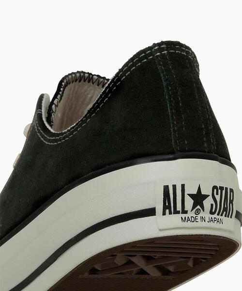 CONVERSE（コンバース）の「Converse/コンバース/SUEDE ALL STAR J OX/31315650（スニーカー・メンズ・ブラック・7.5/8/8.5/9/7）」の7枚目の写真