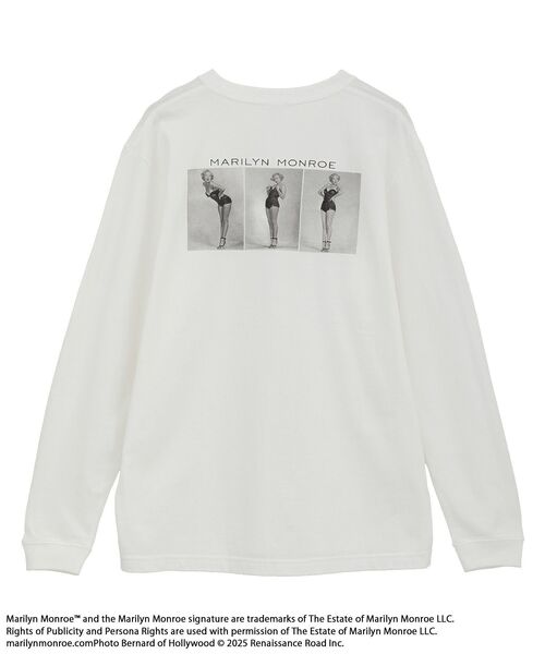 Green　Parks（グリーンパークス）の「■Marilyn Monroe 3ポーズptロンTEE（Tシャツ/カットソー・レディース・ホワイト・FREE）」の13枚目の写真