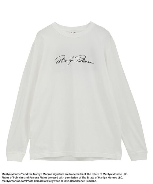 Green　Parks（グリーンパークス）の「■Marilyn Monroe 3ポーズptロンTEE（Tシャツ/カットソー・レディース・ホワイト・FREE）」の22枚目の写真