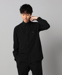 【撥水】【COMME CA MEN BLACK】4WAYテック シャツ