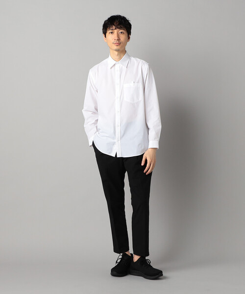 COMME CA MEN(コムサメン)の「【撥水】【COMME CA MEN BLACK】4WAYテック シャツ(シャツ/ブラウス・メンズ・ホワイト/ブラック・L/M)」の3枚目の写真