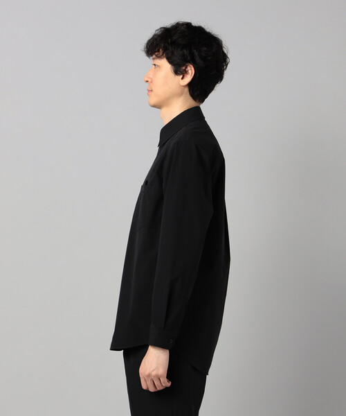 COMME CA MEN(コムサメン)の「【撥水】【COMME CA MEN BLACK】4WAYテック シャツ(シャツ/ブラウス・メンズ・ホワイト/ブラック・L/M)」の12枚目の写真