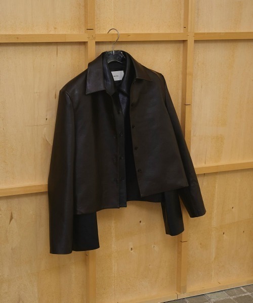 TODAYFUL（トゥデイフル）の「TODAYFUL　Leather Shirts Jacket レザーシャツジャケット/12610101（その他アウター・レディース・ブラック/ダークブラウン・38）」の15枚目の写真