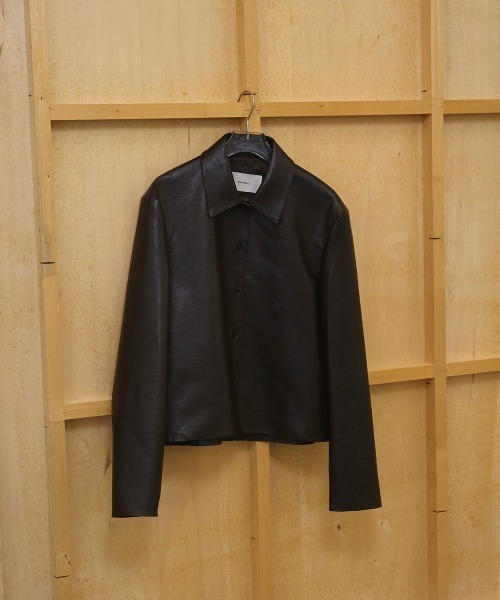 TODAYFUL（トゥデイフル）の「TODAYFUL　Leather Shirts Jacket レザーシャツジャケット/12610101（その他アウター・レディース・ブラック/ダークブラウン・38）」の17枚目の写真