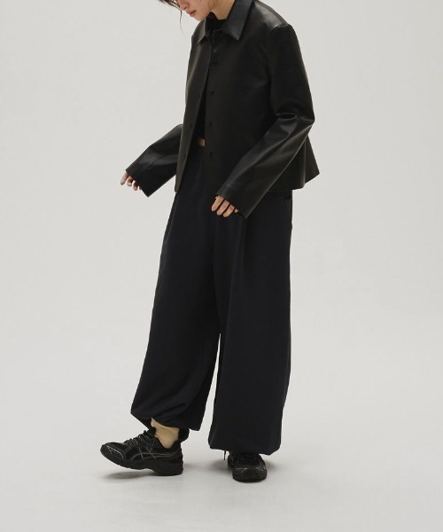 TODAYFUL（トゥデイフル）の「TODAYFUL　Leather Shirts Jacket レザーシャツジャケット/12610101（その他アウター・レディース・ブラック/ダークブラウン・38）」の7枚目の写真