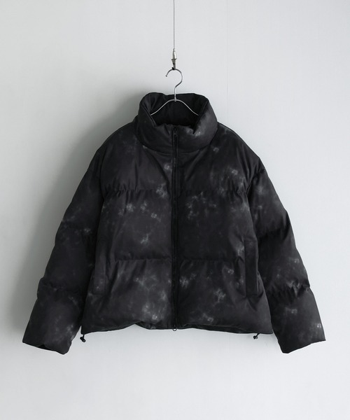 RRL / ダウンジャケット/S/コットン/BLK// フィルパワー600ルーズシルエットスタンドネック中綿ジャケット