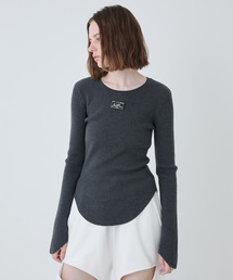 sorin トップス SORIN（ソリン ）の「シアードット UネックTOP（Tシャツ/カットソー