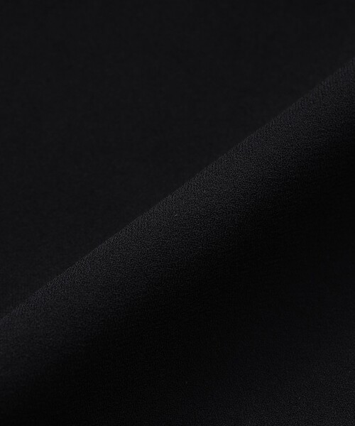 TO BE CHIC(トゥー ビー シック)の「【BLACK OF BLACKS】 ジョーゼットドレス(ワンピース・レディース・ブラック・40/42)」の11枚目の写真