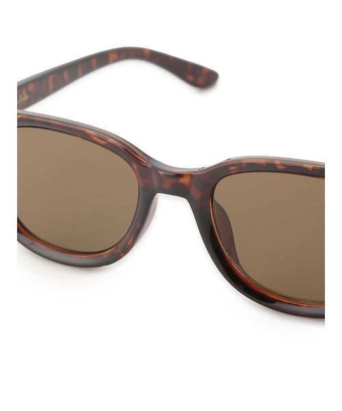 Mila Owen（ミラオーウェン）の「メタルポイントセルフレームサングラス（サングラス・レディース・ブラウン/ブラック・F）」の6枚目の写真