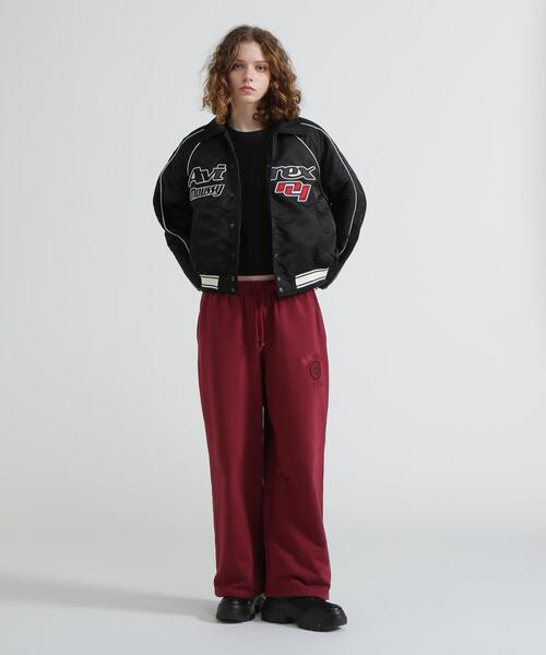 MOUSSY(マウジー)の「《AVIREX×MOUSSY》NYLON VARSITY JACKET(ブルゾン・レディース・レッド/ブラック・F)」の21枚目の写真