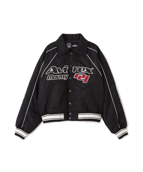 AVIREX×MOUSSY》NYLON VARSITY JACKET（ブルゾン）｜MOUSSY（マウジー