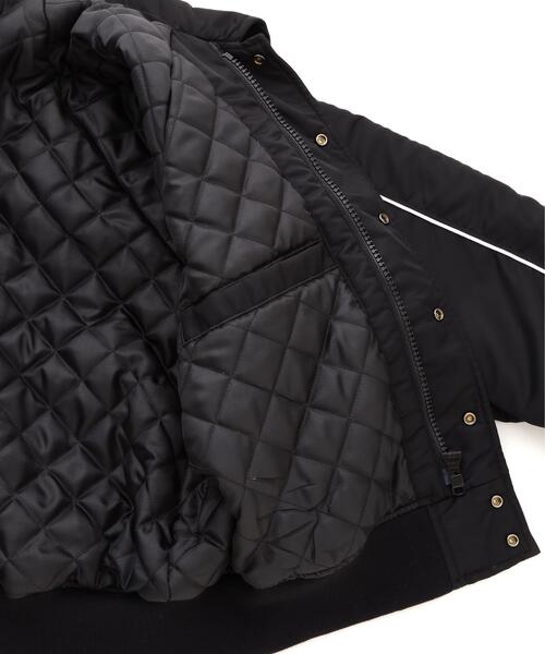 MOUSSY(マウジー)の「《AVIREX×MOUSSY》NYLON VARSITY JACKET(ブルゾン・レディース・レッド/ブラック・F)」の12枚目の写真