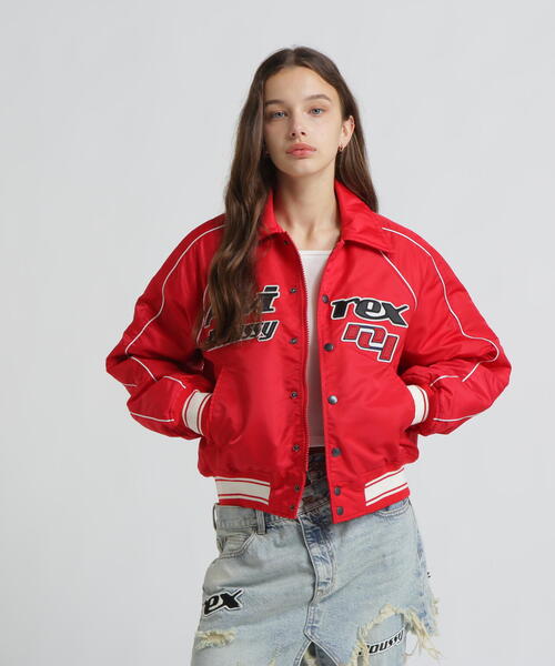 AVIREX×MOUSSY》NYLON VARSITY JACKET（ブルゾン）｜MOUSSY（マウジー