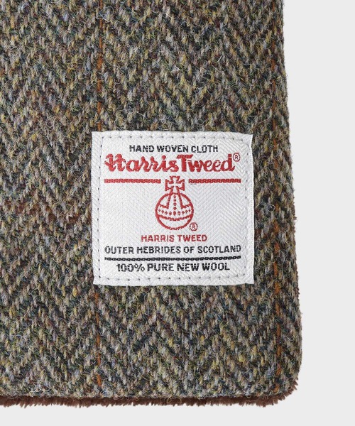 THE SHOP TK （ザ ショップ ティーケー ）の「【HARRIS TWEED／ハリスツイード】中綿入り差込マフラー（マフラー・メンズ・チャコールグレー/ブラウン系・00）」の6枚目の写真
