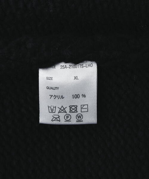 DANKE SCHON（ダンケシェーン）の「【WEB&DEPOT限定】DankeSchon/ダンケシェーン/1.5GG DOG KNIT（ニット/セーター・メンズ・ブルー/ホワイト系2/ブラック・L/M/XL）」の11枚目の写真