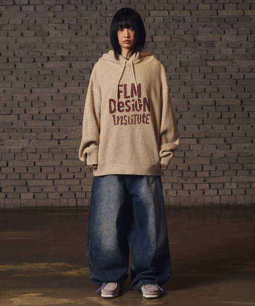 F.ILLUMINATE(フィルミネイト)の「FLM ブリーズフードニット-グリーン(ニット/セーター・レディース・その他・LARGE/SMALL/MEDIUM)」の5枚目の写真