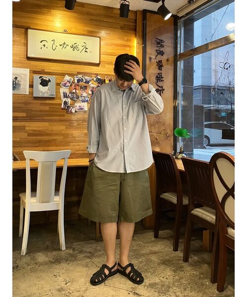 FRIZMWORKS(フリズムワークス)の「OG OXFORD OVERSIZED SHIRT _ GRAY(シャツ/ブラウス・メンズ・その他・LARGE/X-LARGE/SMALL/MEDIUM)」の6枚目の写真