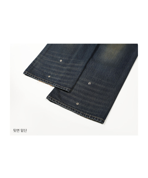 GUBIN(グビン)の「(W) ポケットリバースデニムパンツ(デニムパンツ・レディース・その他・SMALL/MEDIUM/LARGE)」の5枚目の写真