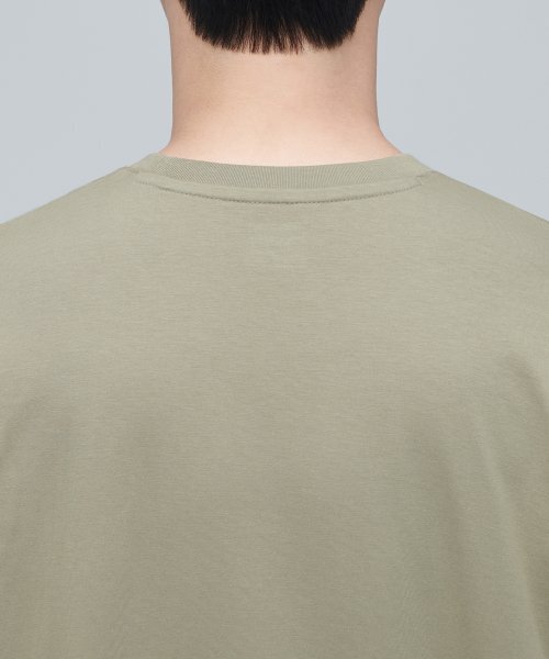 MUSINSA STANDARD（ムシンサスタンダード）の「[クールタンダード] リラックスフィットクルーネックTシャツ [ウォームサンド]（Tシャツ/カットソー・メンズ・その他・MEDIUM/LARGE/SMALL）」の5枚目の写真
