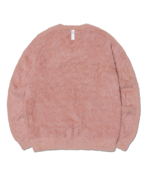 NOMANUAL（NOMANUAL）の「CROPPED HAIRY KNIT - PEACH（ニット/セーター・レディース・その他・MEDIUM/SMALL）」の2枚目の写真