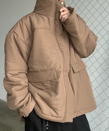 UNDERSTATEMENTs（アンダーステイトメント）の「【ユニセックス】オーバーサイズ スタンドカラー中綿ジャケット（ブルゾン）」