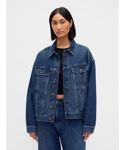 ストレンジャー・シングス フランネル裏地 アイコン デニムジャケット