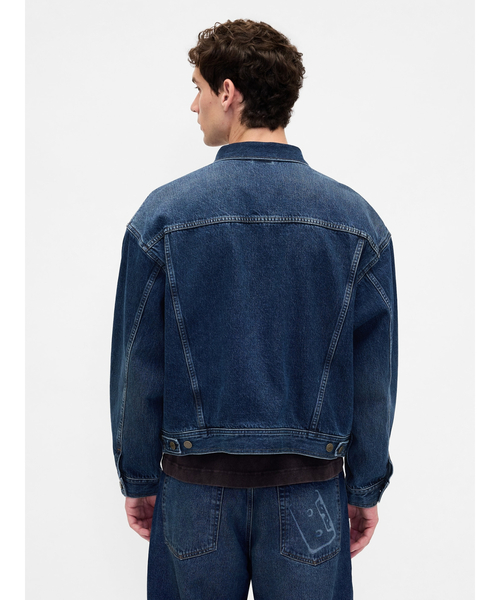 ストレンジャー・シングス フランネル裏地 アイコン デニムジャケット