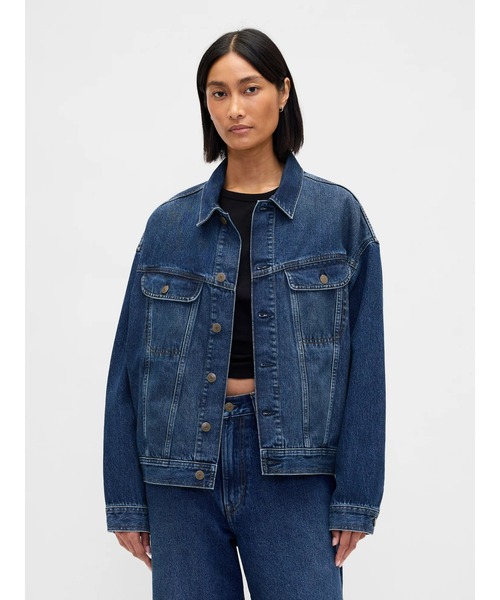 ストレンジャー・シングス フランネル裏地 アイコン デニムジャケット