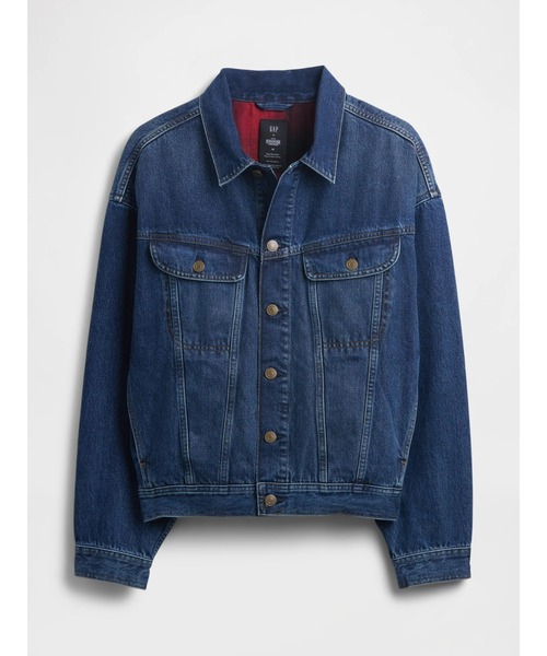 ストレンジャー・シングス フランネル裏地 アイコン デニムジャケット