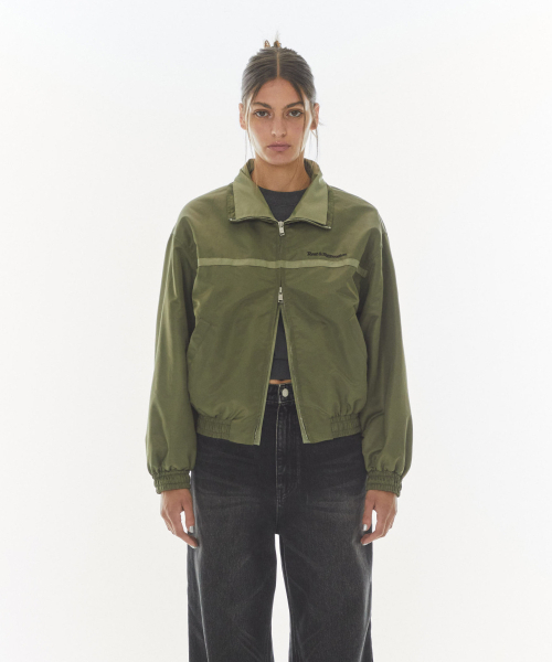 Rest&Recreation(レストアンドレクリエーション)の「LAYERED NYLON JACKET - KHAKI(ナイロンジャケット・レディース・その他・SMALL/LARGE)」の3枚目の写真