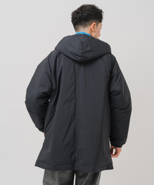 EDIFICE（エディフィス）の「E.PADDET フードブルゾン（ダウンジャケット/コート・メンズ・ブラック/ベージュ・MEDIUM/LARGE）」の21枚目の写真