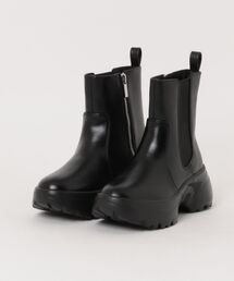 ABC SELECT エービーシーセレクト VL SIDE GORE 6.5 【晴雨兼用】サイドゴアブーツ W3061 BLACK