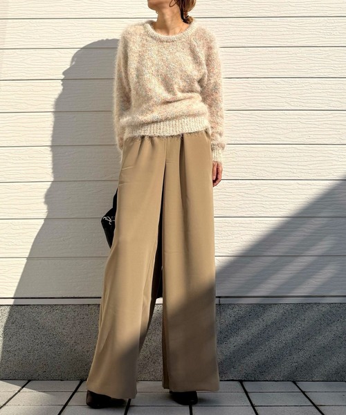 everyone ネップニット セール】◇カラフルネップ ハイネックニットプルオーバー（ニット