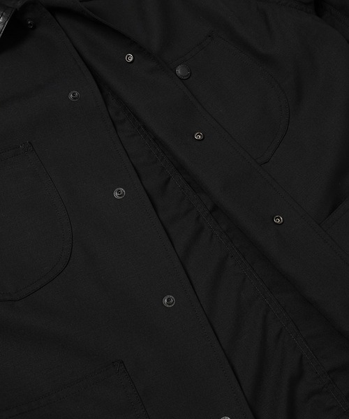 ジャケット・アウター CDGH LEATHER COLLAR COVERALL JACKET LEATHER COLLAR COVERALL JACKET（ブルゾン）｜COMME des GARCONS