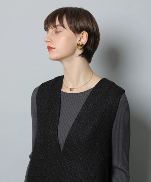 CADUNE（カデュネ）の「ジャンスカ（ワンピース・レディース・ブラック・38/36）」の10枚目の写真