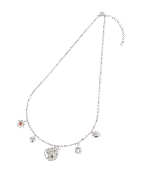 GLOBAL WORK(グローバルワーク)の「ステンレスチャームネックレス/611155(ネックレス・レディース・シルバー/ゴールド・FREE)」の3枚目の写真