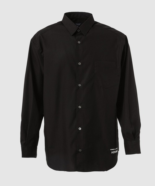 COMME des GARCONS HOMME（コム デ ギャルソン・オム）の「COTTON PLAIN LOGO SHIRTS（Tシャツ/カットソー・メンズ・サックスブルー/ブラック/ホワイト・L/M/S/XS）」の2枚目の写真
