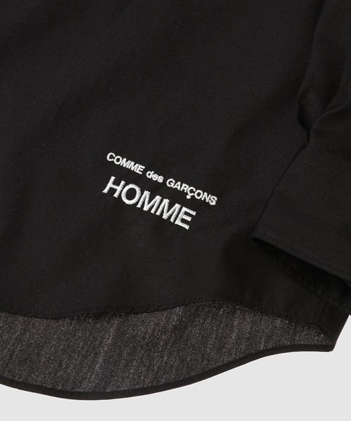 COMME des GARCONS HOMME（コム デ ギャルソン・オム）の「COTTON PLAIN LOGO SHIRTS（Tシャツ/カットソー・メンズ・サックスブルー/ブラック/ホワイト・L/M/S/XS）」の7枚目の写真