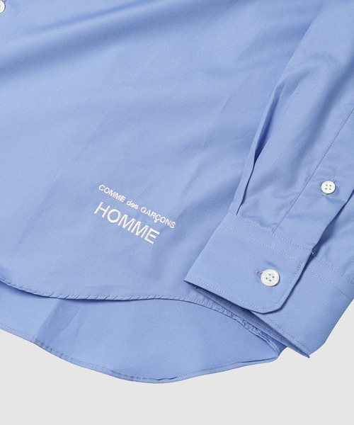 COMME des GARCONS HOMME（コム デ ギャルソン・オム）の「COTTON PLAIN LOGO SHIRTS（Tシャツ/カットソー・メンズ・サックスブルー/ブラック/ホワイト・L/M/S/XS）」の8枚目の写真