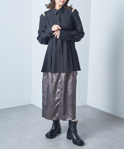 MAISON BREEZE（メゾンブリーズ）の「【MAISON BREEZE】ベルトエンジニアブーツ LIM（ブーツ・レディース・ブラック/キャメル/ダークブラウン・S/M/LL/L）」の16枚目の写真