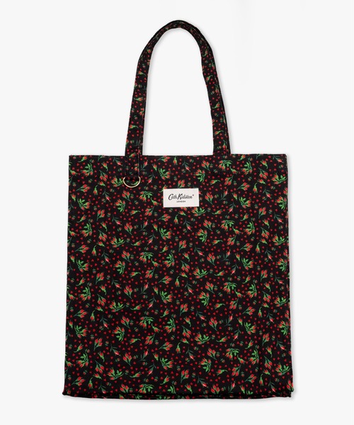 Cath Kidston(キャスキッドソン)の「スクエアトートバッグ(トートバッグ・レディース・レッド/ピンク/サックスブルー/アイボリー/ブラック/イエロー/ライトグリーン/パープル・FREE)」の3枚目の写真