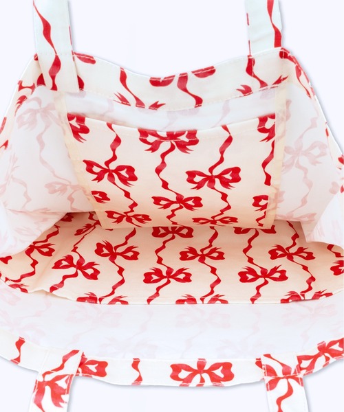 Cath Kidston(キャスキッドソン)の「スクエアトートバッグ(トートバッグ・レディース・レッド/ピンク/サックスブルー/アイボリー/ブラック/イエロー/ライトグリーン/パープル・FREE)」の16枚目の写真