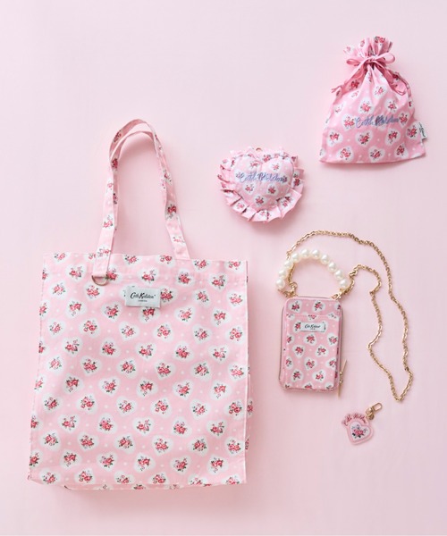 Cath Kidston(キャスキッドソン)の「スクエアトートバッグ(トートバッグ・レディース・レッド/ピンク/サックスブルー/アイボリー/ブラック/イエロー/ライトグリーン/パープル・FREE)」の10枚目の写真