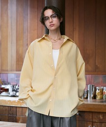 soerte（ソエルテ）の「Loose Nuance Stripe L/S Shirt /ルーズニュアンスストライプロングスリーブシャツ（シャツ/ブラウス）」