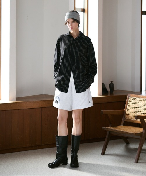 Loose Nuance Stripe L/S Shirt / ルーズニュアンスストライプロング