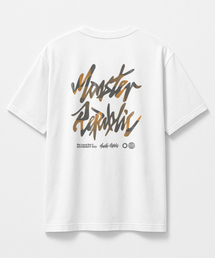 ミストロゴオレンジTシャツホワイト_8113