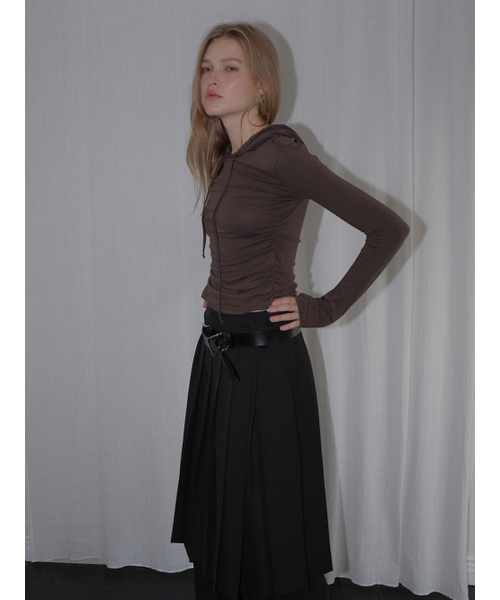 ETMON(エトモン)の「Multi-Way Pleats Skirt, Black(スカート・レディース・その他・F)」の3枚目の写真