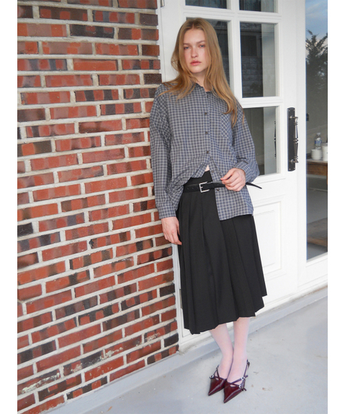 ETMON(エトモン)の「Multi-Way Pleats Skirt, Black(スカート・レディース・その他・F)」の5枚目の写真